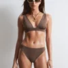 Slip bikini a vita alta