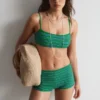 Slip bikini a vita alta