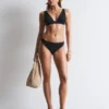 Slip bikini a vita alta