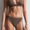 Slip bikini a vita alta