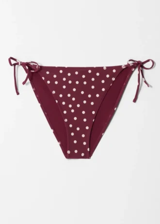 Slip bikini con lacci