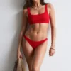 Slip bikini testurizzati