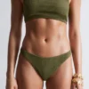 Slip bikini testurizzati