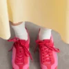 Sneakers minimal in pelle