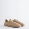 Sneakers minimal in pelle