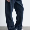 Sneakers minimal in pelle