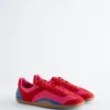 Sneakers minimal in pelle