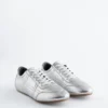 Sneakers minimal in pelle