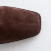 Stivali in pelle scamosciata