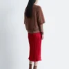 T-shirt in maglia mista mohair