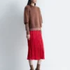 T-shirt in maglia mista mohair