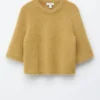 T-shirt in maglia mista mohair