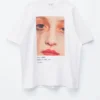 T-shirt oversize con stampa