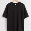 T-shirt oversize in jersey di cotone