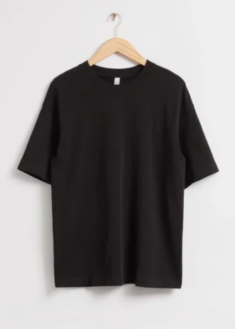 T-shirt oversize in jersey di cotone