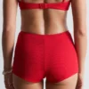Shorts da bikini a vita alta