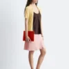 Top a maglia a coste