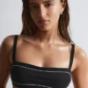 Top bikini a fascia
