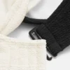 Top bikini a fascia con texture