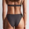 Slip bikini a vita alta