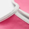 Top bikini con bordi a contrasto