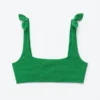 Top bikini con fiocco