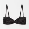 Top bikini con ruches