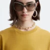 Top in jersey a maniche lunghe
