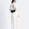 Top in jersey a maniche lunghe