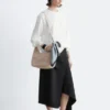 Top in jersey a maniche lunghe