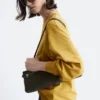 Top in jersey a maniche lunghe