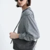 Top in jersey a maniche lunghe