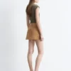 Top in jersey drappeggiato
