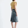 Top in jersey drappeggiato