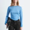 Top trasparente in maglia fine