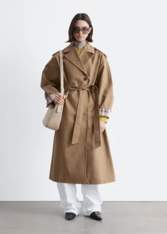 Trench con cintura