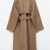 Trench con cintura