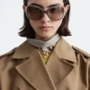 Trench con cintura