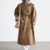 Trench con cintura