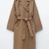 Trench con cintura