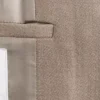 Trench in lana con cintura