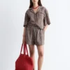 Voluminosi shorts in stile boxer